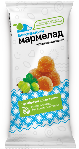 Бековский крыжовниковый мармелад