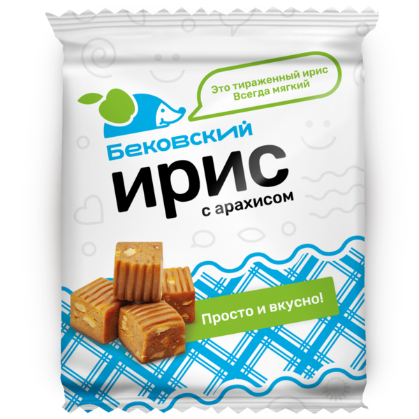 Бековский ирис с арахисом