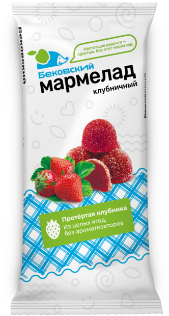 Бековский клубничный мармелад