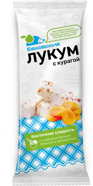 Бековский лукум с курагой