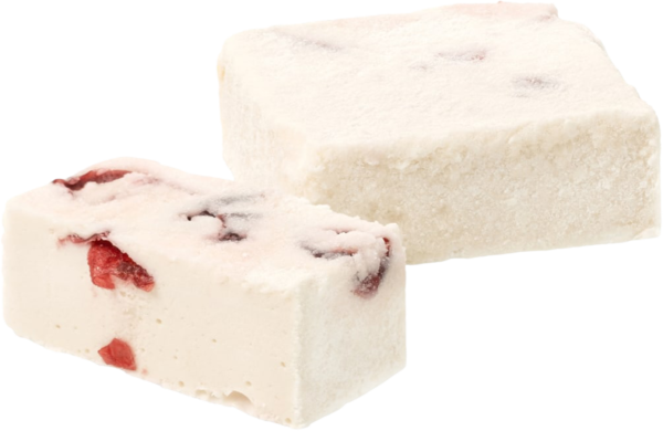 Лукум сбивной с клюквой