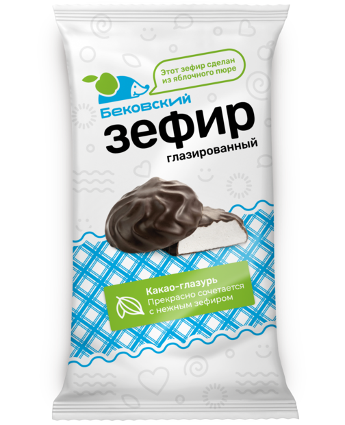 Бековский зефир глазированный