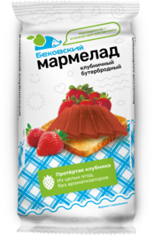 Бековский клубничный бутербродный мармелад